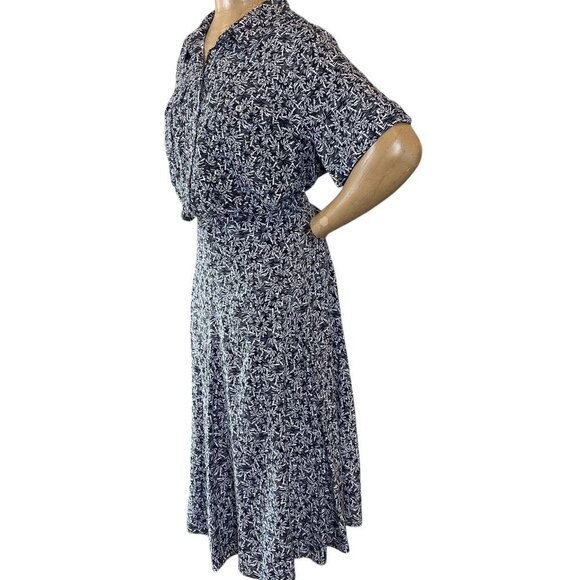 Christopher Banks Shirt & Skirt Set Sz 20W & Top 1X Black & White 340G - Picture 4 of 10